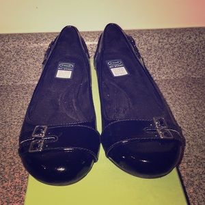 Dr. Scholls Black Flats - Size 7.5