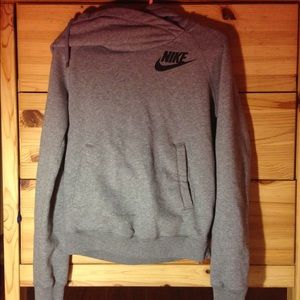 Nike neck hoodie