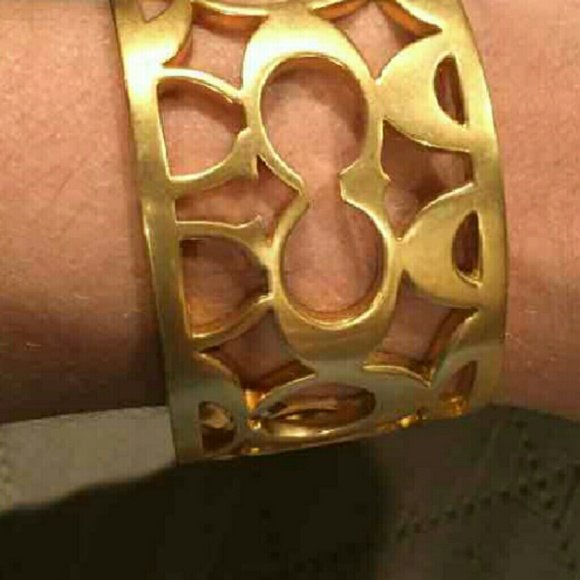 Coach cuff bracelet - Picture 2 of 2
