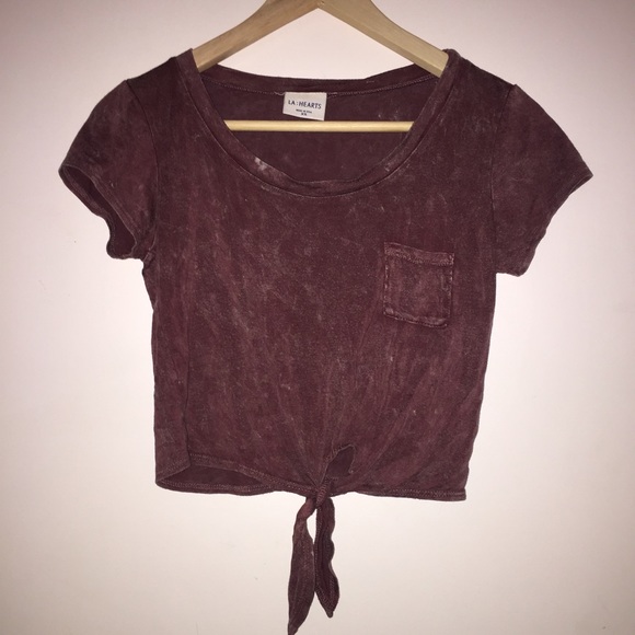 ♡ Tie Crop Top ♡