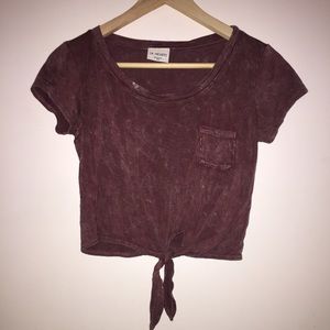 ♡ Tie Crop Top ♡