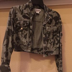 ❤️Fun Short Camo Jacket