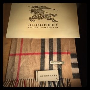 Burberry Cashmere Scarf!