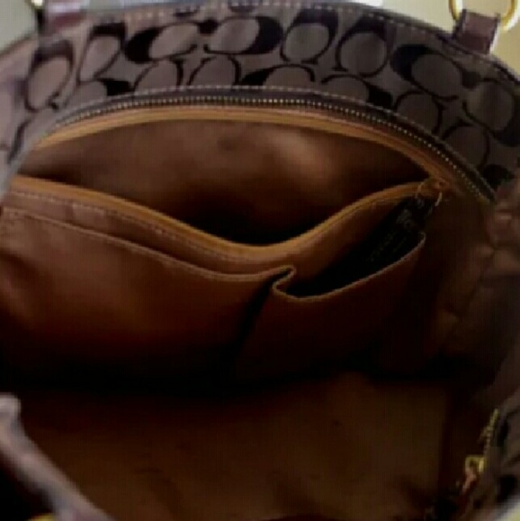 Preowned Coach Zoe Patchwork Handbag - Picture 4 of 4