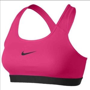 NWT Pink Nike Pro Sports Bra