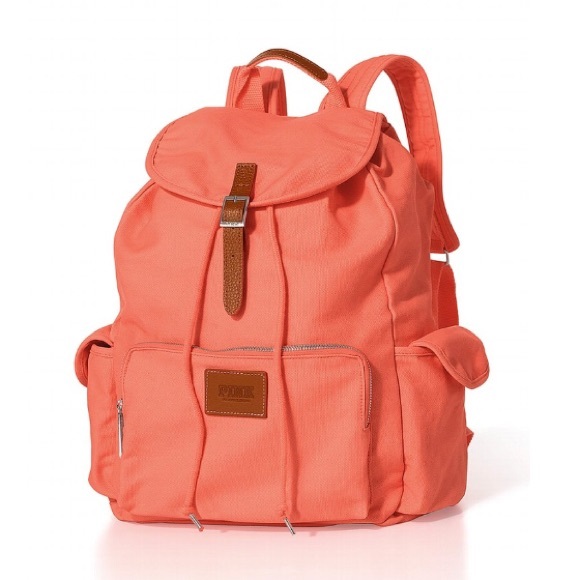 PINK Victoria's Secret Handbags - Victoria Secret PINK Coral Backpack