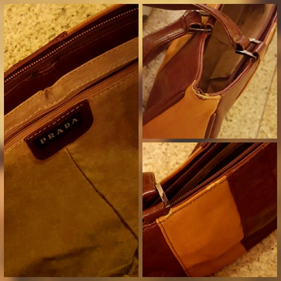 PRADA RARE LEATHER BAG IN GREAT CONDTION - Picture 3 of 4