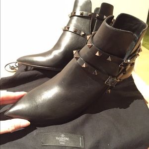 Valentino rock stud boots