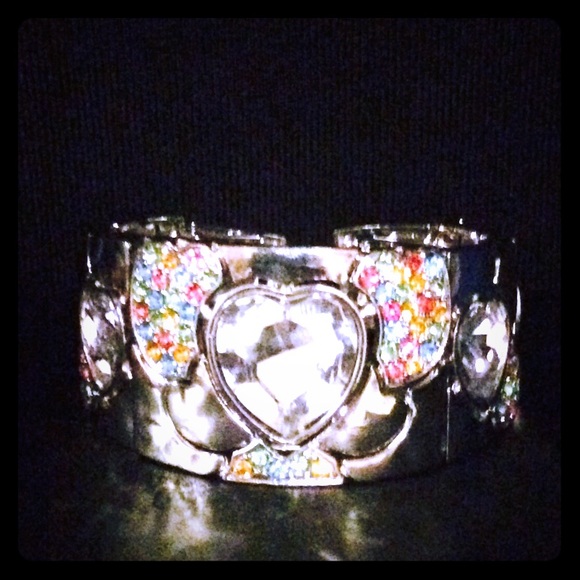 Crystal Heart Bracelet