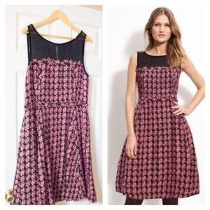 Kate spade check tweed boucle chanelstyle dress 14