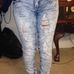 Ripped jeans