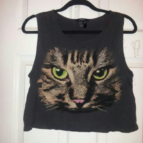 Cat Crop top
