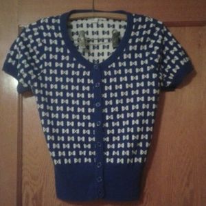 M short sleeve cardigan