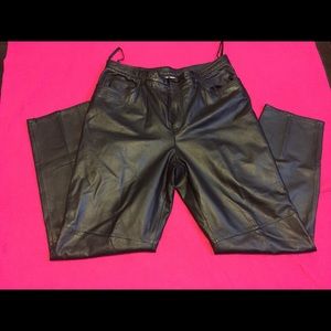 Jones NY Sport Leather Pants