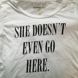 Mean Girls White Tee