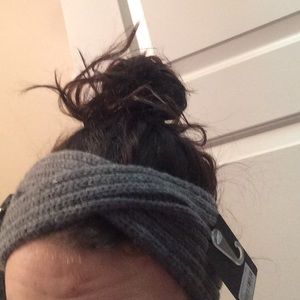 Sweater ear warmer headband