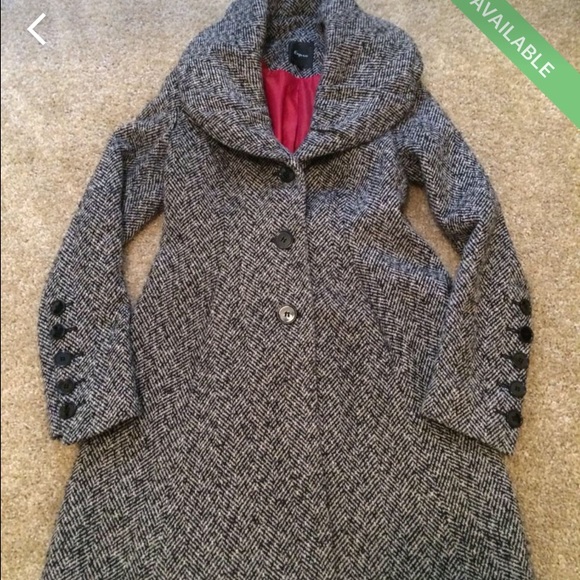Express long dress coat.