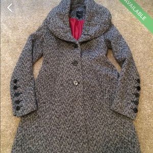 Express long dress coat.