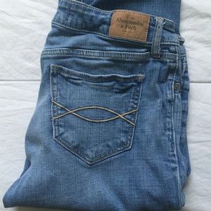 Abercrombie and Fitch light wash jeans