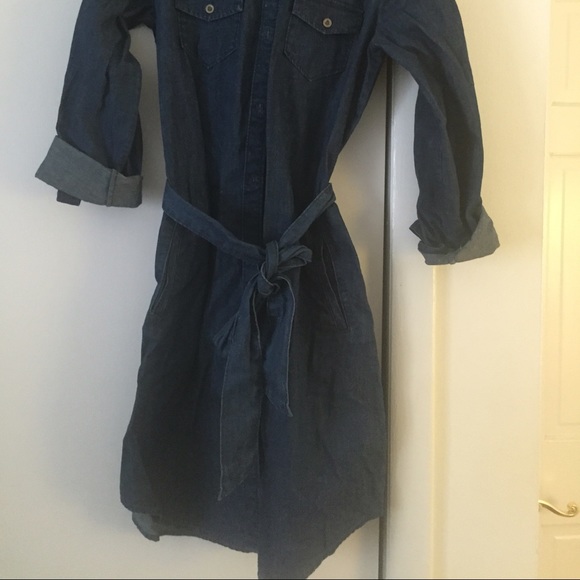 Nwt Banana Republic denim size 2 dress - Picture 4 of 4