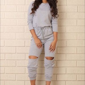 Fashion Nova On the Run Jumpsuit