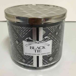 Black tie Candle