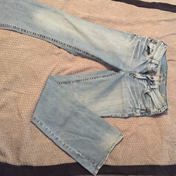 Silver jeans