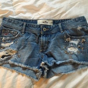 Hollister Shorts w/ Jewels
