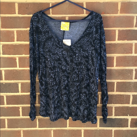 CLEARANCE Free People Tee High Back