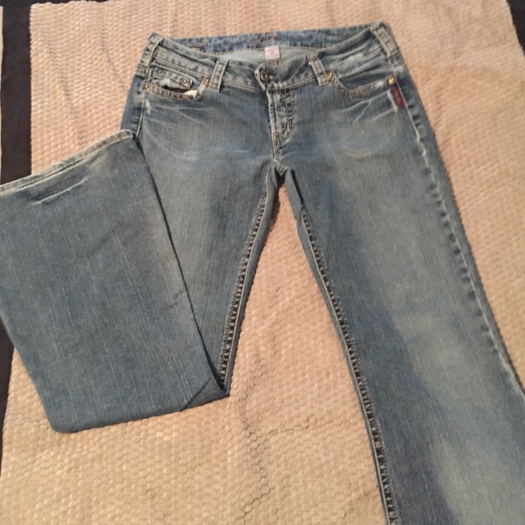 Silver jeans