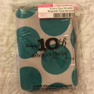 NIP Thirty One Polka Dot Wallet Wristlet