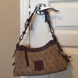 Dooney and Bourke Brown slouch purse