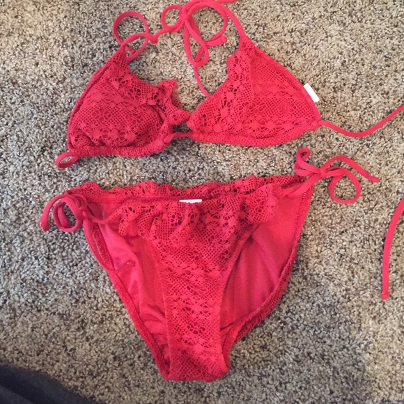RALPH LAUREN knit bikini