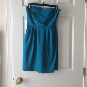 Blue cocktail dress