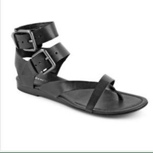 franco sarto black sandals