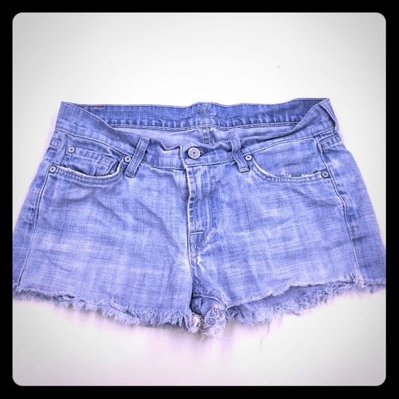 7 brand Jean cutoff shorts size 27