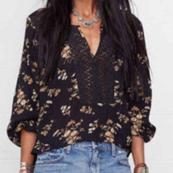Ralph Lauren Tops - Ralph Lauren Denim Supply floral print peasant top