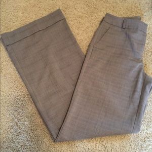 NY & Co brown flare dress pants