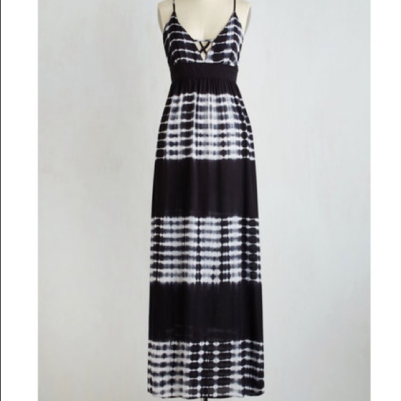 NWT tie dye maxi dress