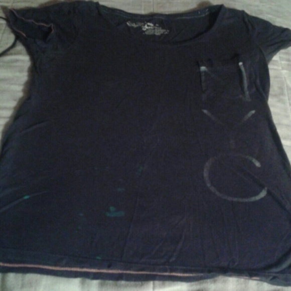 Black American Eagle Tee