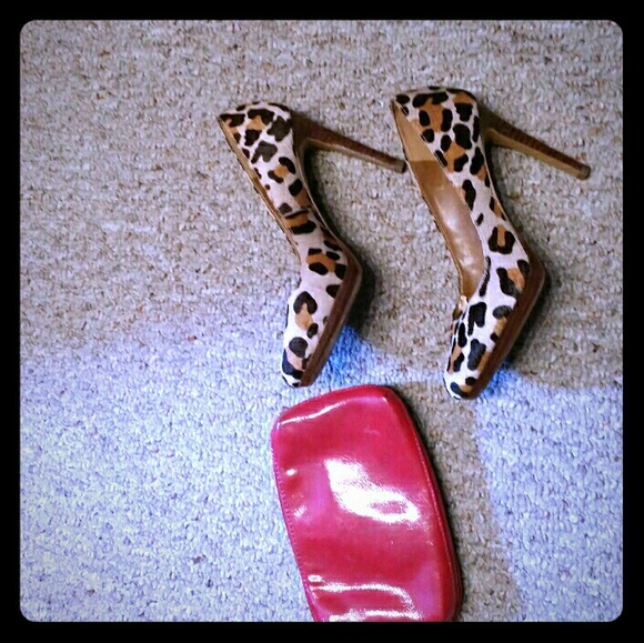 BGBG PONY HAIR PUMPS ????????