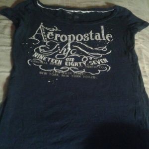 Blue Aeropostale Tee