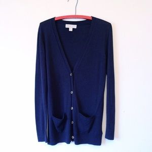 🔥Michael Kors Soft Deep Navy Cardigan