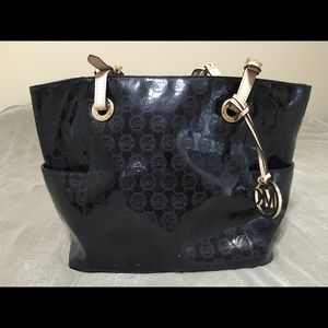 Michael Kors East-West patent leather bag