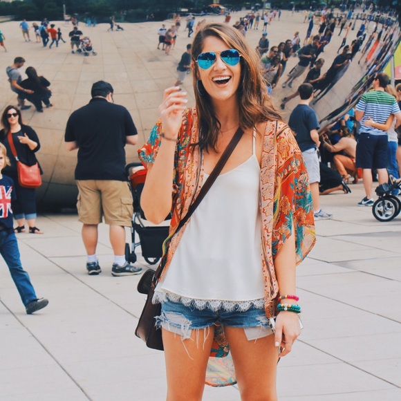 Blue mirrored aviator sunnies - Picture 6 of 6