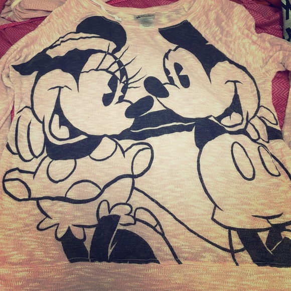 Minnie and Mickey Long Sleeve