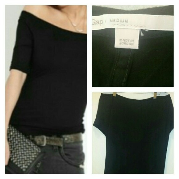 GAP Tops - Gap Off Shoulder Pocket Tee