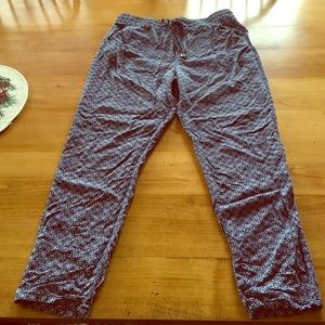 Blue sleep pants