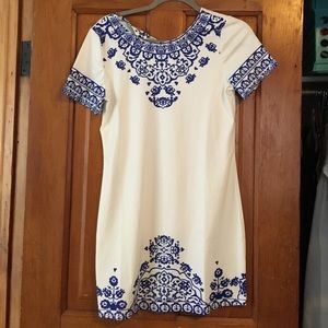 rosegal short sleeve dress