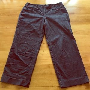 Jean Cropped Dress Pants